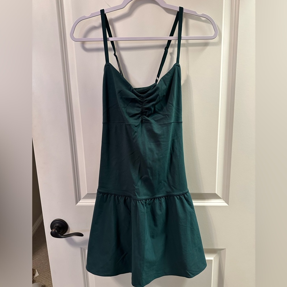Green aerie workout dress